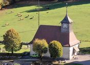 Le Temple des Planchettes vue d'en haut