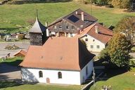 Le Temple des Planchettes vue d'en haut